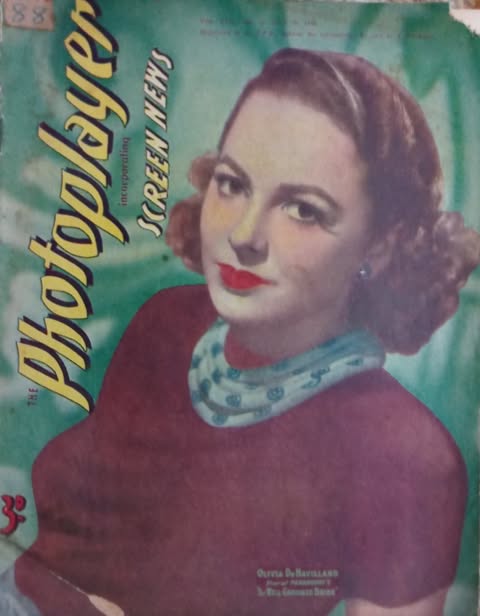 PHOTOPLAYER | THE magazine side cover  Vol 24 No  11 20 July 1946