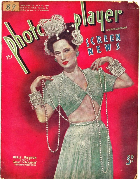 PHOTOPLAYER | THE magazine side cover  Vol 24 No  12 27 July 1946