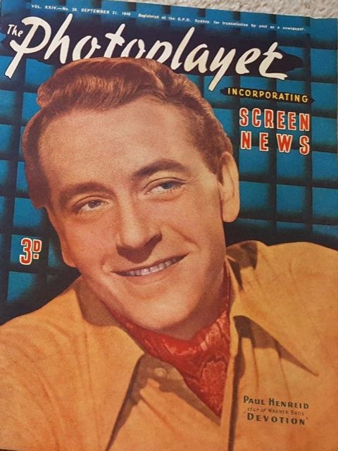 PHOTOPLAYER | THE magazine side cover  Vol 24 No  20 21 September 1946