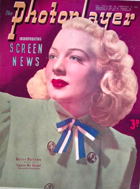 PHOTOPLAYER | THE magazine side cover  Vol 24 No  40 8 February 1947
