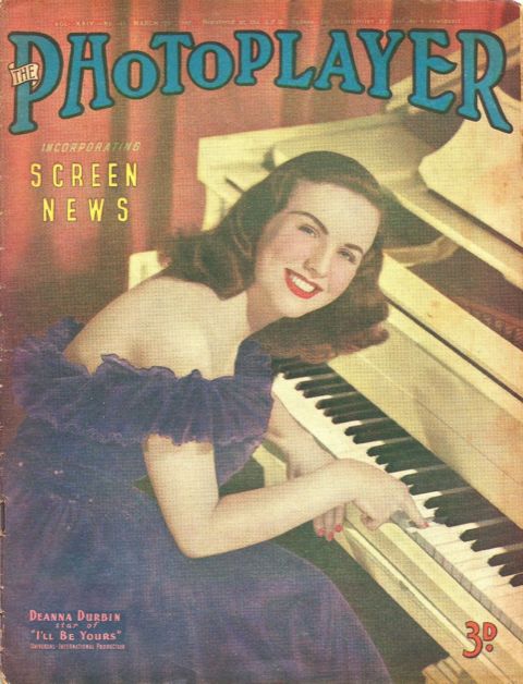 PHOTOPLAYER | THE magazine side cover  Vol 24 No  47 29 March 1947