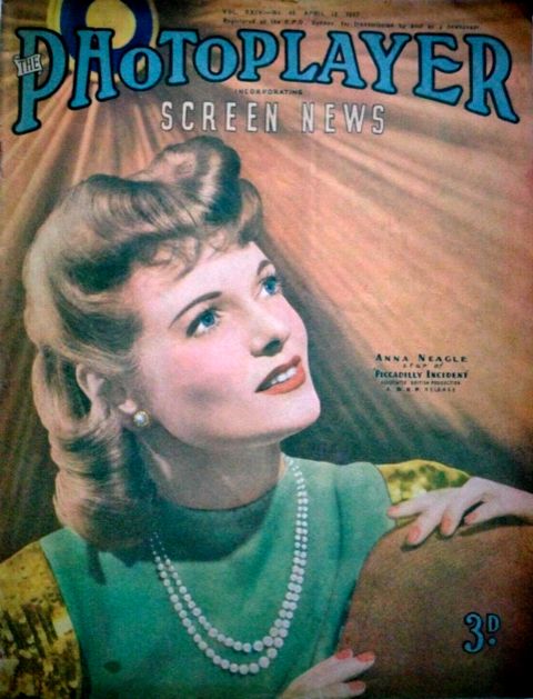 PHOTOPLAYER | THE magazine side cover  Vol 24 No  49 12 April 1947