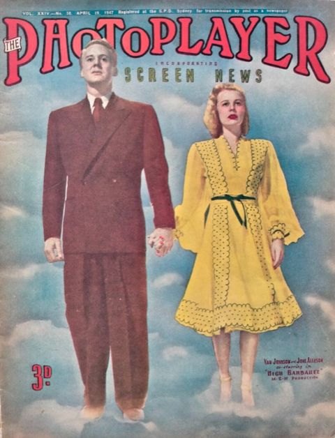 PHOTOPLAYER | THE magazine side cover  Vol 24 No  50 19 April 1947