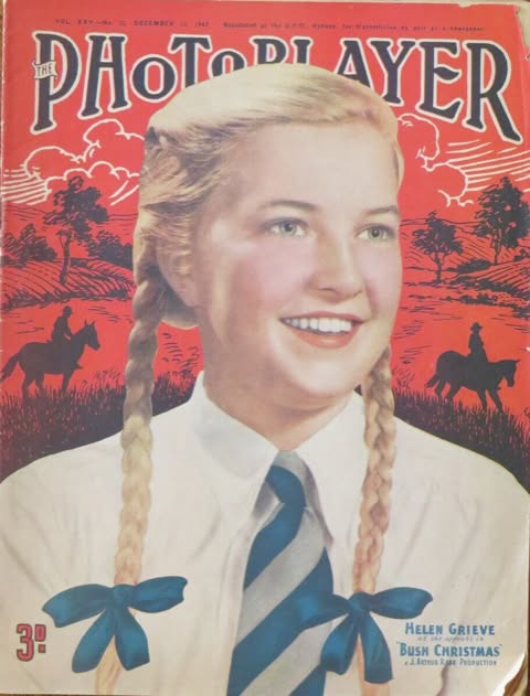 PHOTOPLAYER | THE magazine side cover  Vol 25 No  32 13 December 1947