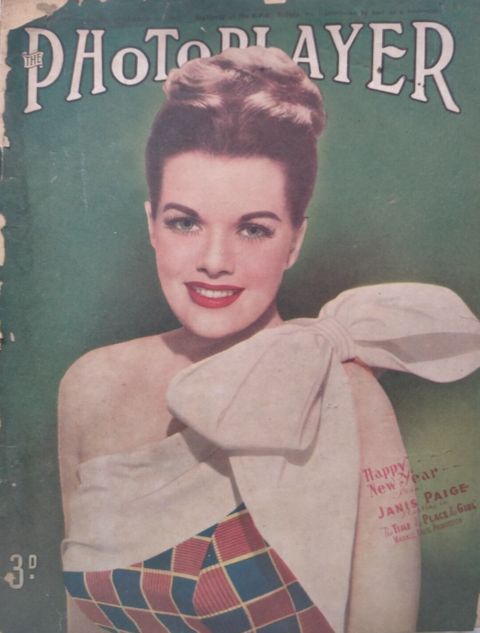 PHOTOPLAYER | THE magazine side cover  Vol 25 No  34 27 December 1947