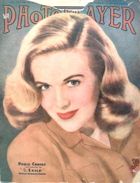 PHOTOPLAYER | THE magazine side cover  Vol 25 No 34 10 January 1948