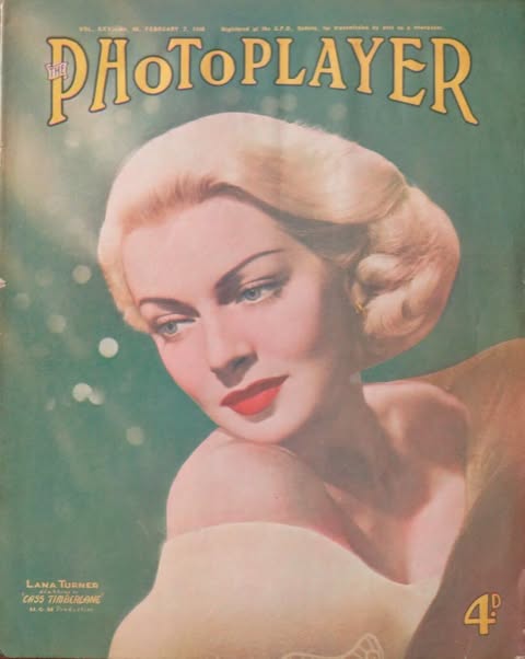 PHOTOPLAYER | THE magazine side cover  Vol 25 No  40 7 February 1948