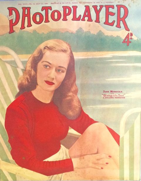 PHOTOPLAYER | THE magazine side cover  Vol 26 No 13 31 July 1948