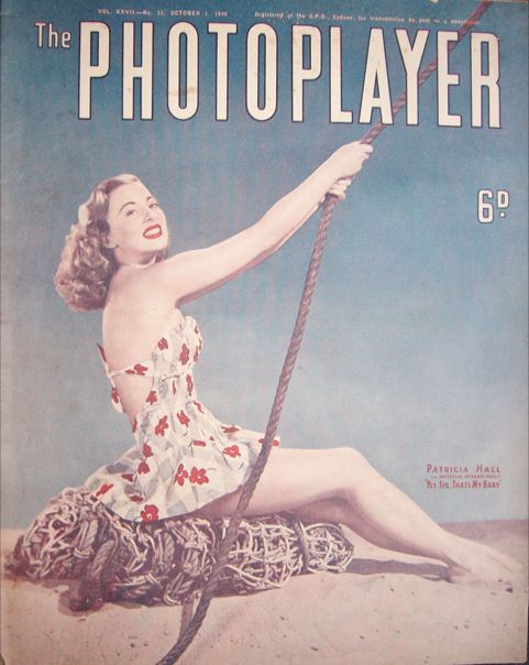 PHOTOPLAYER | THE magazine side cover  Vol 27 No 22 1 October 1949