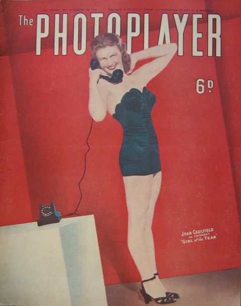 PHOTOPLAYER | THE magazine side cover  Vol 28 No  15 12 August 1950