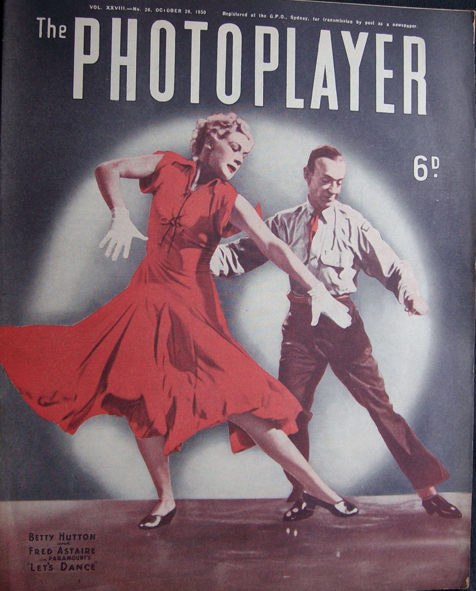 PHOTOPLAYER | THE magazine side cover  Vol 28 No 26 28 October 1950