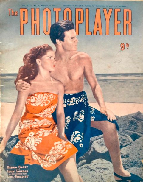 PHOTOPLAYER | THE magazine side cover  Vol 29 No  16 18 August 1951