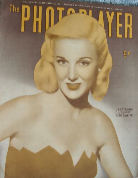 PHOTOPLAYER | THE magazine side cover  Vol 29 No  20 15 September 1951