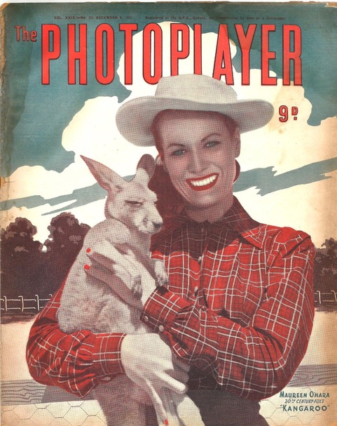 PHOTOPLAYER | THE magazine side cover  Vol 29 No  32 8 December 1951