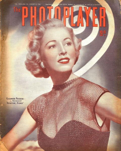 PHOTOPLAYER | THE magazine side cover  Vol 30 No  15 9 August 1952
