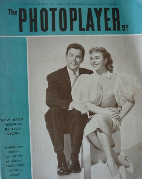 PHOTOPLAYER | THE magazine side cover  Vol 30 No  37 10 January 1953