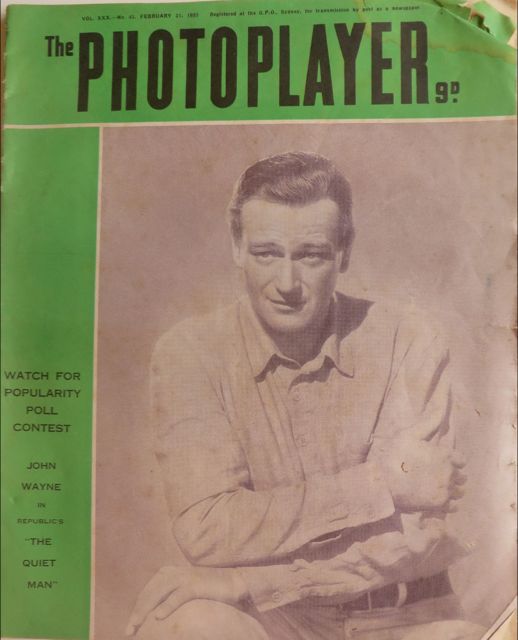 PHOTOPLAYER | THE magazine side cover  Vol 30 No 43 21 February 1953