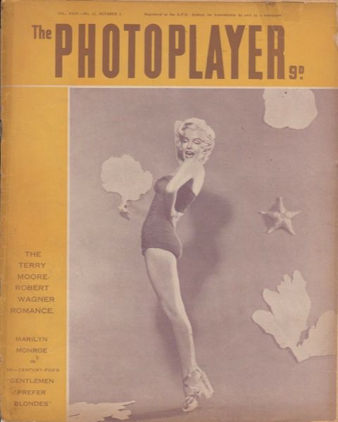 PHOTOPLAYER | THE magazine side cover  Vol 31 No  26 24 October 1953