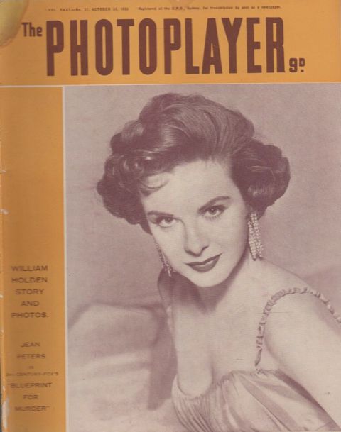 PHOTOPLAYER | THE magazine side cover  Vol 31 No  27 31 October 1953