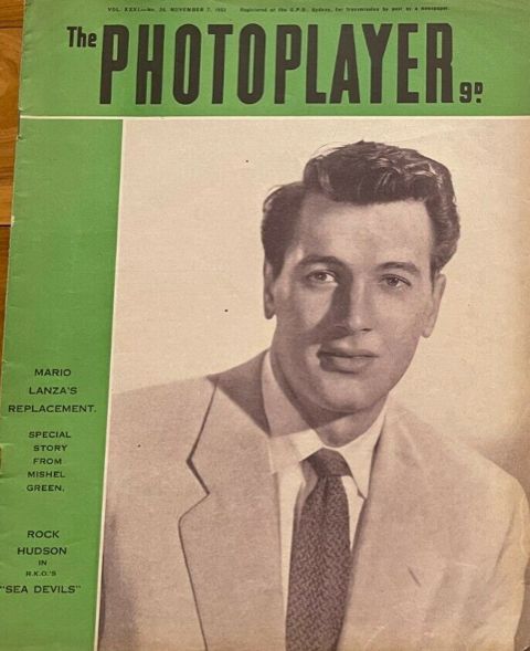 PHOTOPLAYER | THE magazine side cover  Vol 31 No  28 7 November 1953