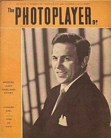 PHOTOPLAYER | THE magazine side cover  Vol 31 No  31 28 November 1953
