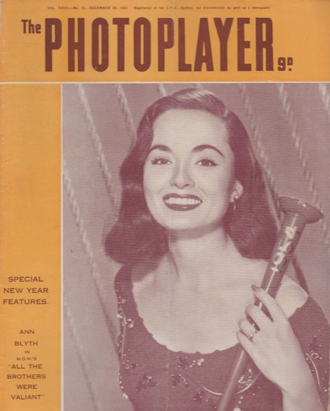 PHOTOPLAYER | THE magazine side cover  Vol 31 No  35 26 December 1953