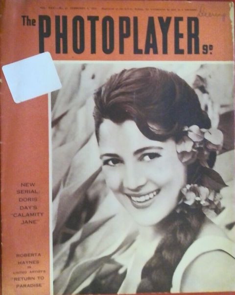 PHOTOPLAYER | THE magazine side cover  Vol 31 No  41 6 February 1954