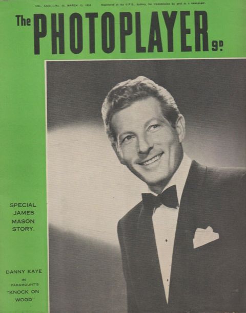 PHOTOPLAYER | THE magazine side cover  Vol 31 No  46 13 March 1954