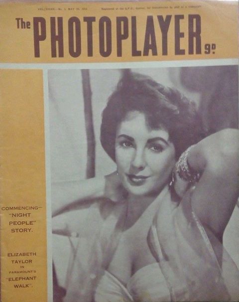 PHOTOPLAYER | THE magazine side cover  Vol 32 No  5 29 May 1954