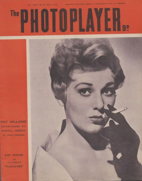PHOTOPLAYER | THE magazine side cover  Vol 32 No  10 3 July 1954