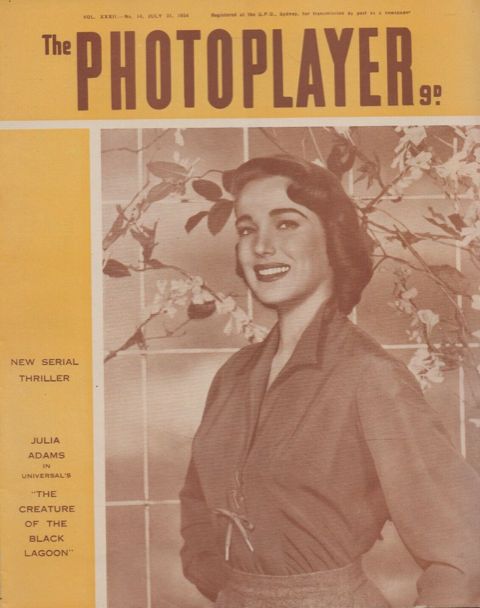 PHOTOPLAYER | THE magazine side cover  Vol 32 No  14 31 July 1954