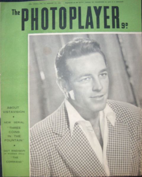 PHOTOPLAYER | THE magazine side cover  Vol 32 # 17 21 August 1954