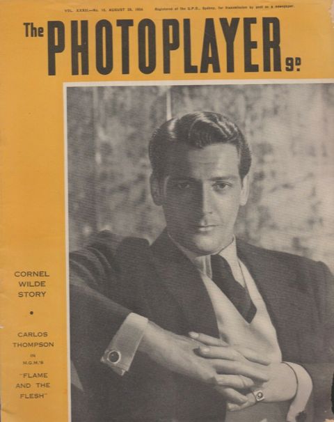 PHOTOPLAYER | THE magazine side cover  Vol 32 No  18 28 August 1954