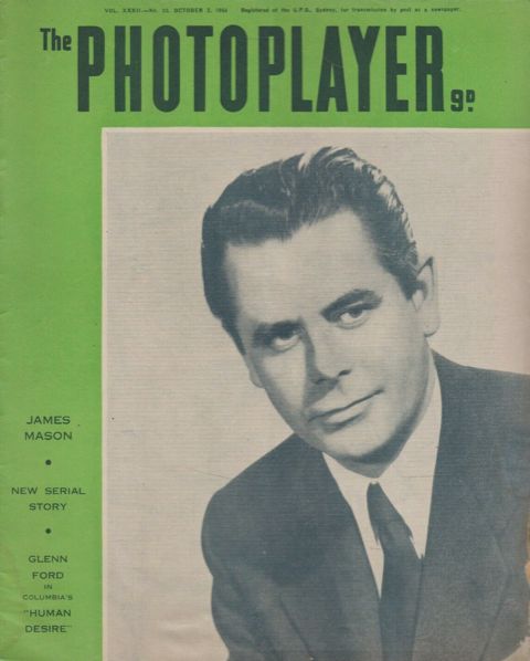 PHOTOPLAYER | THE magazine side cover  Vol 32 No  23 2 October 1954