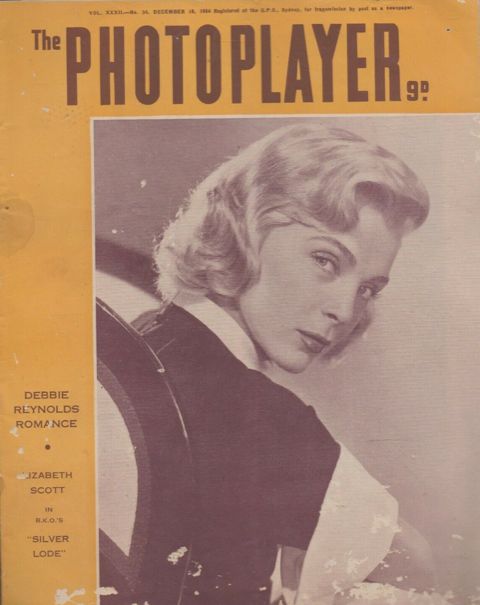 PHOTOPLAYER | THE magazine side cover  Vol 32 No  34 18 December 1954