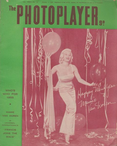 PHOTOPLAYER | THE magazine side cover  Vol 32 No  36 1 January 1955