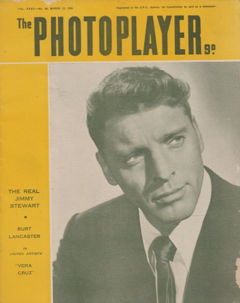 PHOTOPLAYER | THE magazine side cover  Vol 32 No  46 12 March 1955