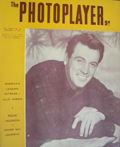 PHOTOPLAYER | THE magazine side cover  Vol 33 No  42 11 February 1956