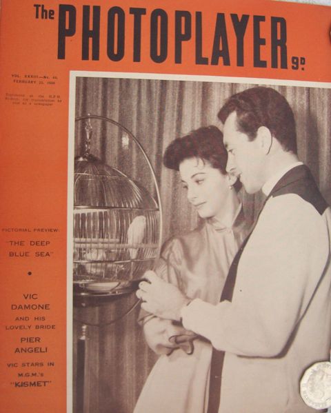 PHOTOPLAYER | THE magazine side cover  Vol 33 No  44 25 February 1956
