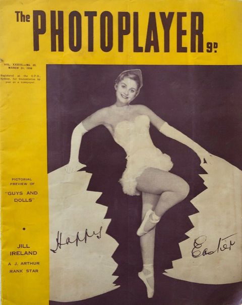 PHOTOPLAYER | THE magazine side cover  Vol 33 No  49 31 March 1956