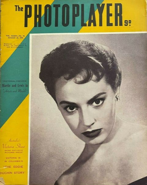 PHOTOPLAYER | THE magazine side cover  Vol 34 No  18 25 August 1956