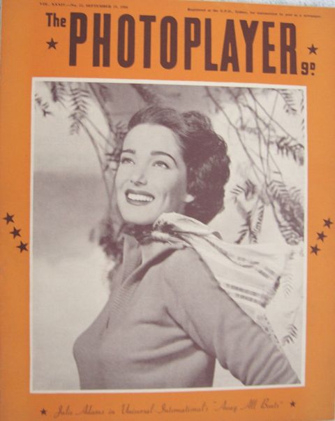PHOTOPLAYER | THE magazine side cover  Vol 34 No  21 15 September 1956