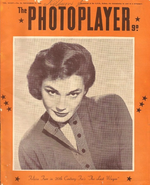 PHOTOPLAYER | THE magazine side cover  Vol 34 No  30 17 November 1956