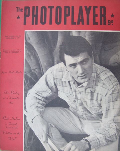 PHOTOPLAYER | THE magazine side cover  Vol 34 No  33 8 December 1956