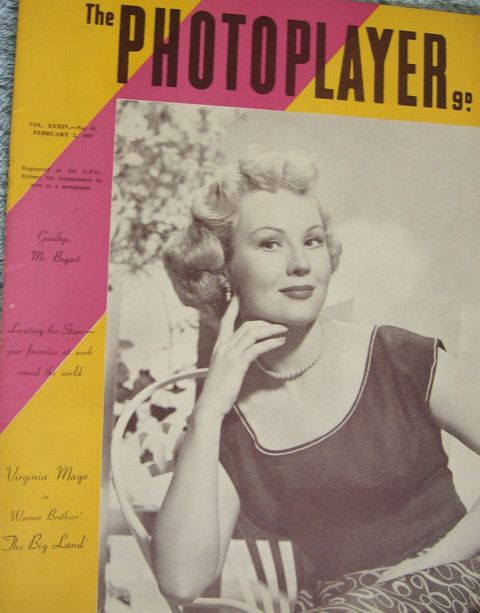PHOTOPLAYER | THE magazine side cover  Vol 34 No  41 2 February 1957