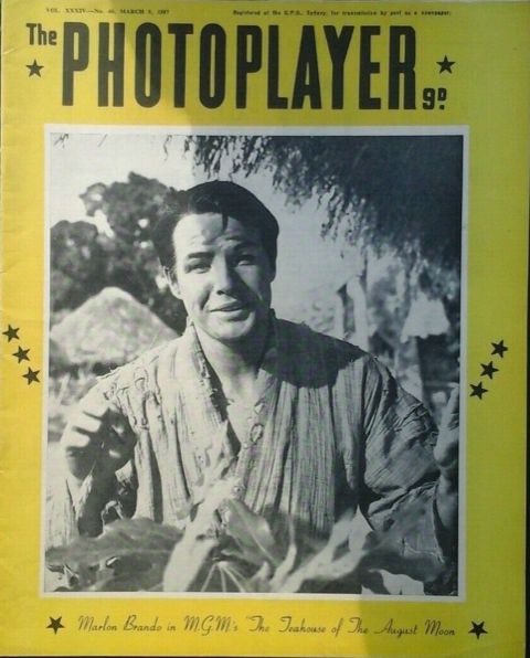 PHOTOPLAYER | THE magazine side cover  Vol 34 No  46 9 March 1957