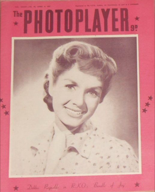 PHOTOPLAYER | THE magazine side cover  Vol 34 No 50 6 April 1957