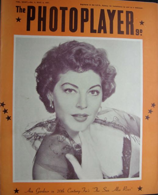 PHOTOPLAYER | THE magazine side cover  Vol 35 No 2 4 May 1957