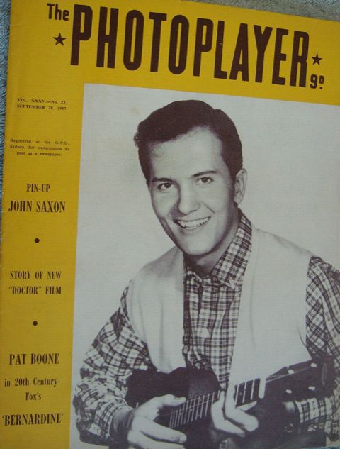 PHOTOPLAYER | THE magazine side cover  Vol 35 No  23 28 September 1957