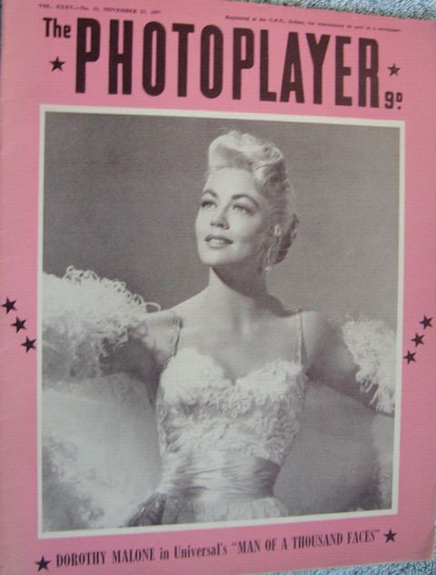 PHOTOPLAYER | THE magazine side cover  Vol 35 No  31 23 November 1957